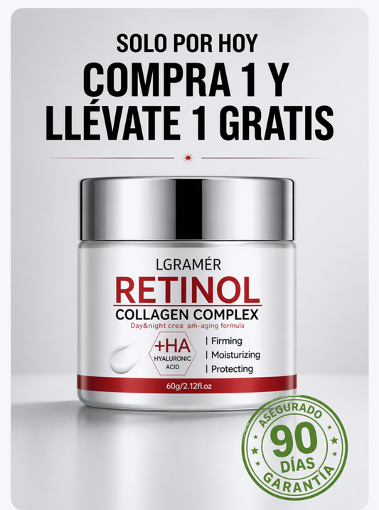 Crema reafirmante de Retinol®Adiós Arrugas+Regalo 🎀